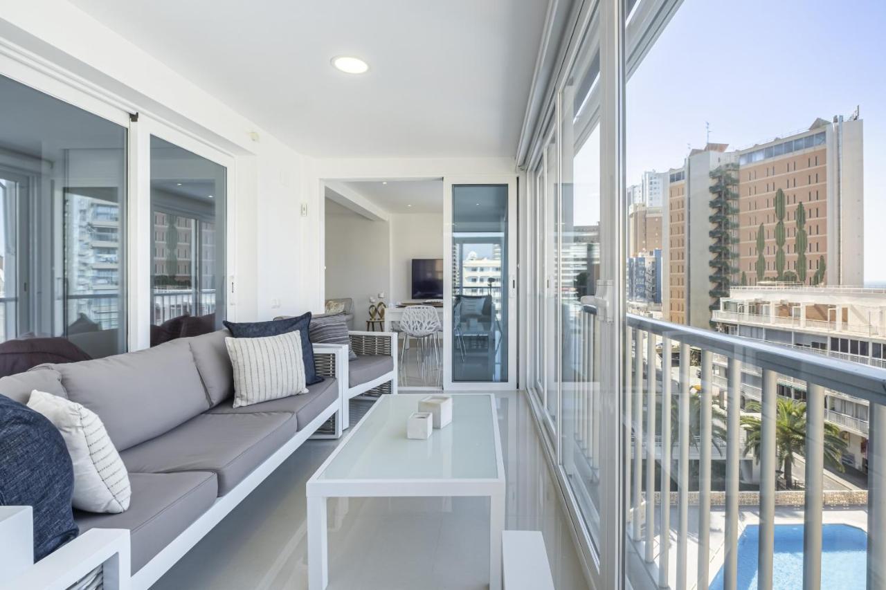 Halcon Deluxe 5-A Apartman Benidorm Kültér fotó